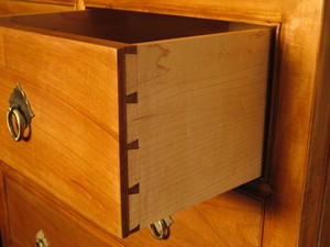 Dovetailed drawers