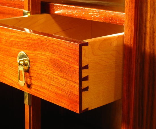Dovetailed Drawer detail