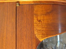 Curved mortise and tenon