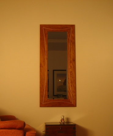 4 way curved inlay mirror