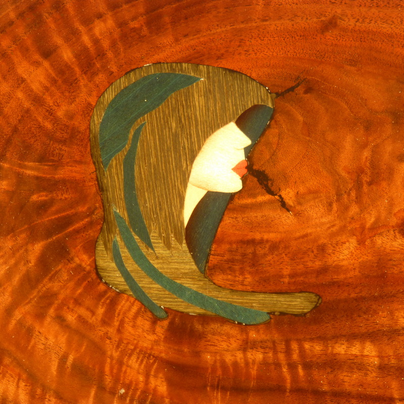 detail of lady