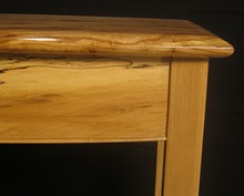 Small hall table in elm