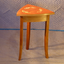 wine glass table